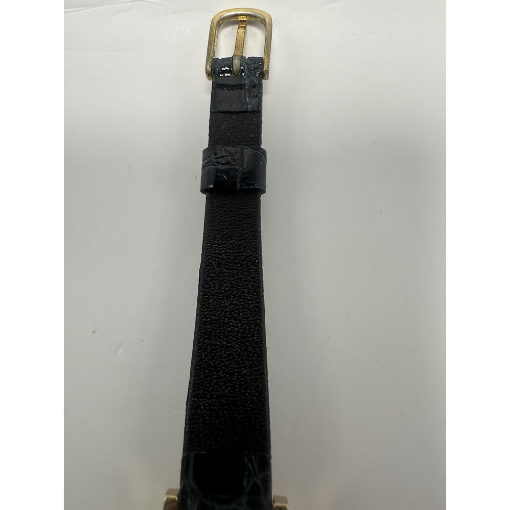 NFB Braille‎ Ladies Watch New Battery Swiss Made 25MM 7" Leather Band C27 - Picture 10 of 13
